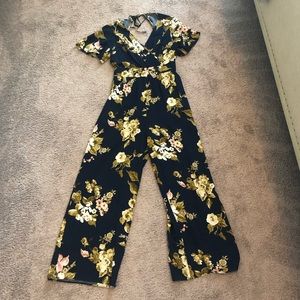 Floral jumpsuit